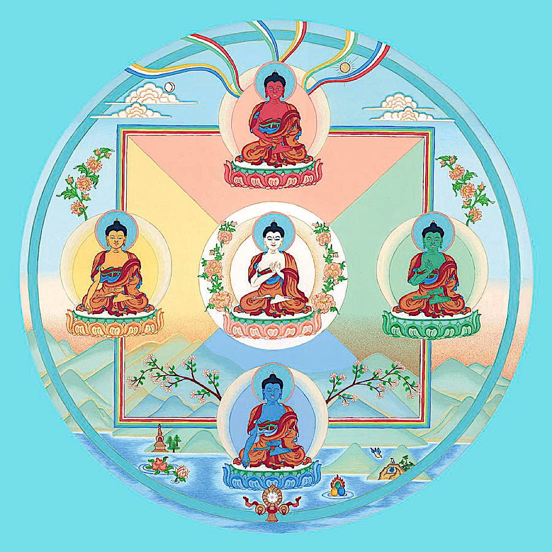Buddha-Weekly-the-5-dhyani-buddhas-Buddhism