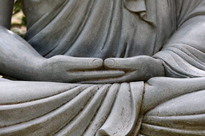Hong Hien Tu temple. Buddha statue. Siddhartha Gautama.