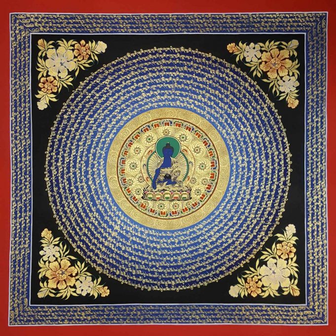 Thần chú Đức Dược Sư Mandala